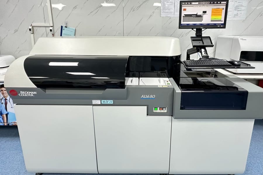 Xét nghiệm sinh hóa AU680 – Beckman Coulter (Mỹ)